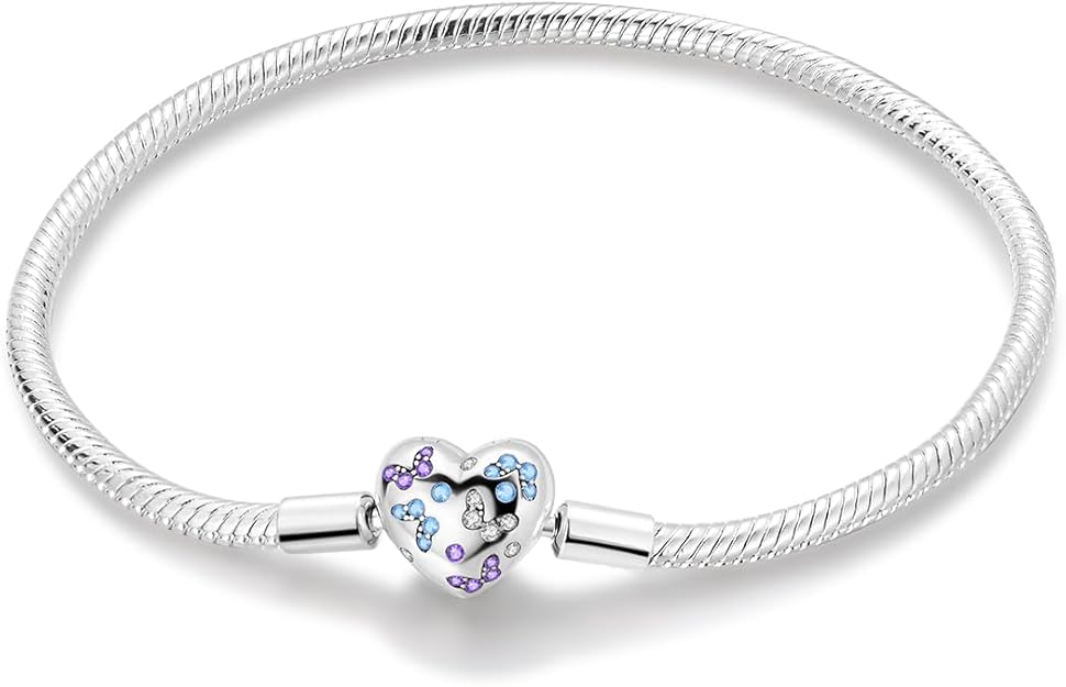 butterfly heart bracelet