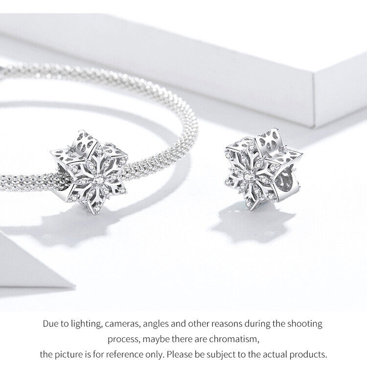 Sparkly snowflake bracelet
