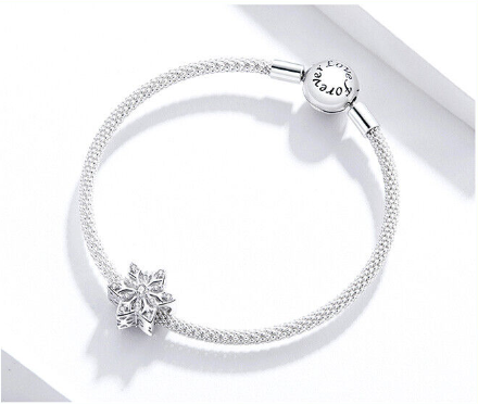 Sparkly snowflake bracelet