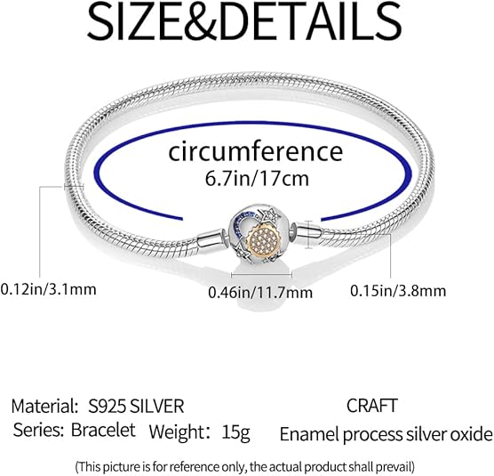 Moon design bracelet