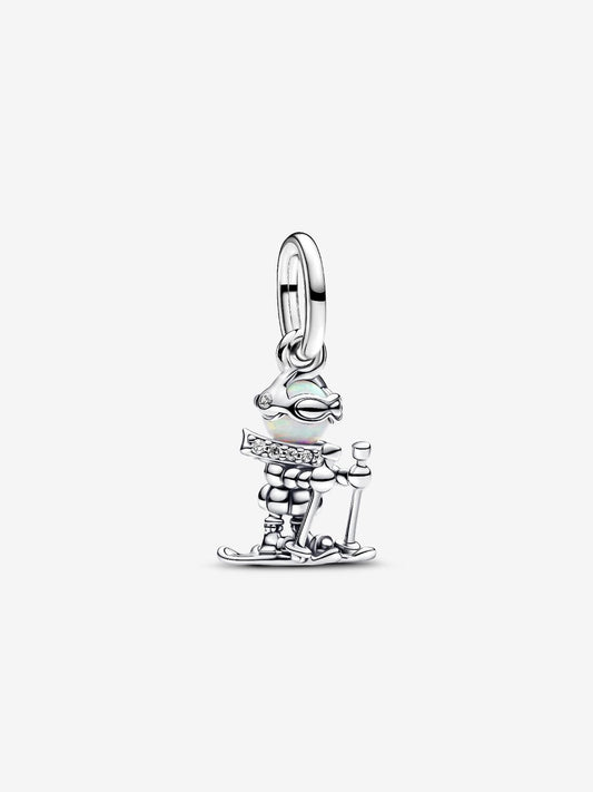 Skier Dangle Charm