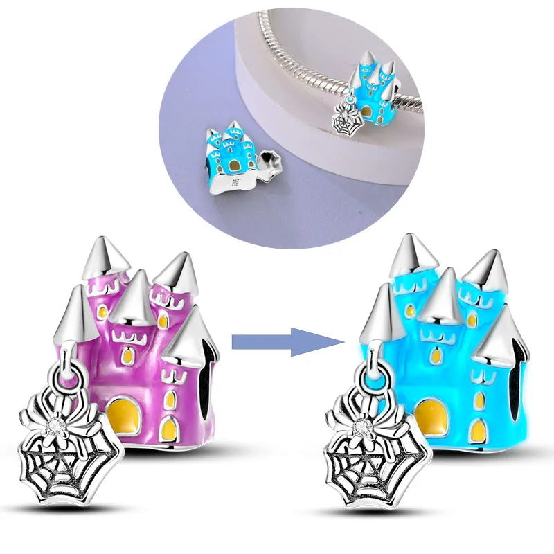 Fluorescent Haunted House Charm