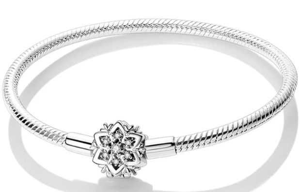 Sparkly snowflake bracelet